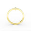 Diamond Cross Gold Ring