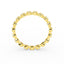 14K Solid Gold Full Eterniy Diamond Wedding Band