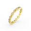14K Gold Marquise Design Eternity Diamond Wedding Band