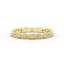 14K Solid Gold Miligran Diamond Wedding Band