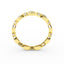 14K Solid Gold Miligran Diamond Wedding Band