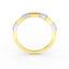 14K Gold 16 Pieces Diamond of Round Brilliant Cut Diamond Ring
