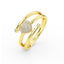 14K Gold Heart Diamond Ring