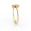 14K Gold Floral Diamond Ring