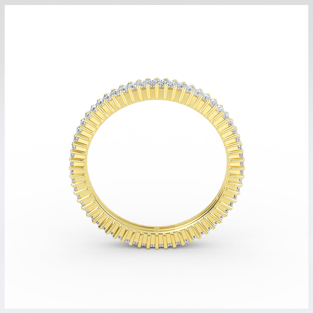 Full Eternity Baguette Diamond Ring