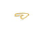 14K Gold Sea Wave Ring