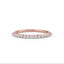 14K Gold Half Eternity Diamond Wedding Band