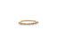 14K Gold Small Infinity Band with Stones
