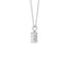 Bezel Set Diamond Solitaire Necklace