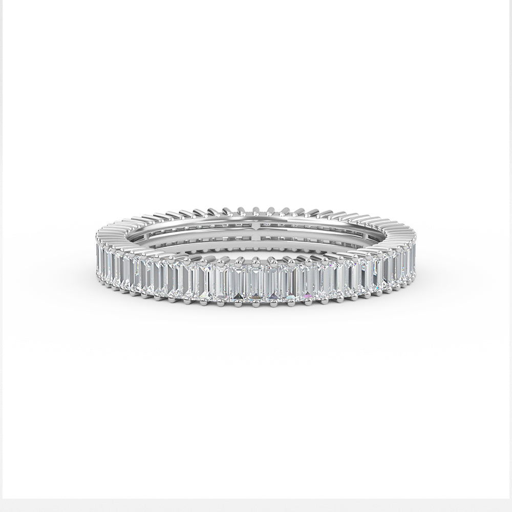 Full Eternity Baguette Diamond Ring