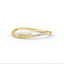 14K Gold Diamond Twisted Wedding Ring