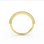 14K Gold Half Eternity Diamond Wedding Band