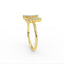 Diamond Butterfly Gold Ring