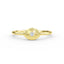 Diamond Evil Eye Gold Ring