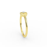 Diamond Evil Eye Gold Ring