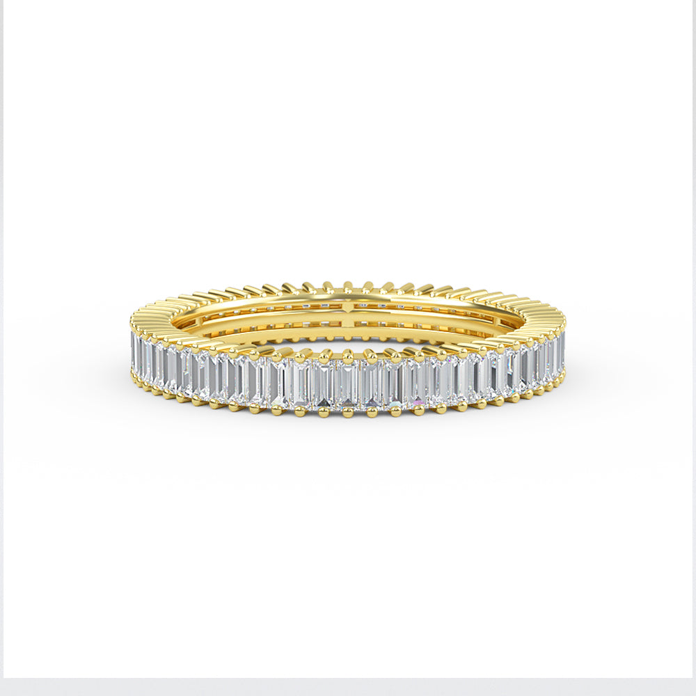 Full Eternity Baguette Diamond Ring