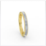Full Eternity Baguette Diamond Ring